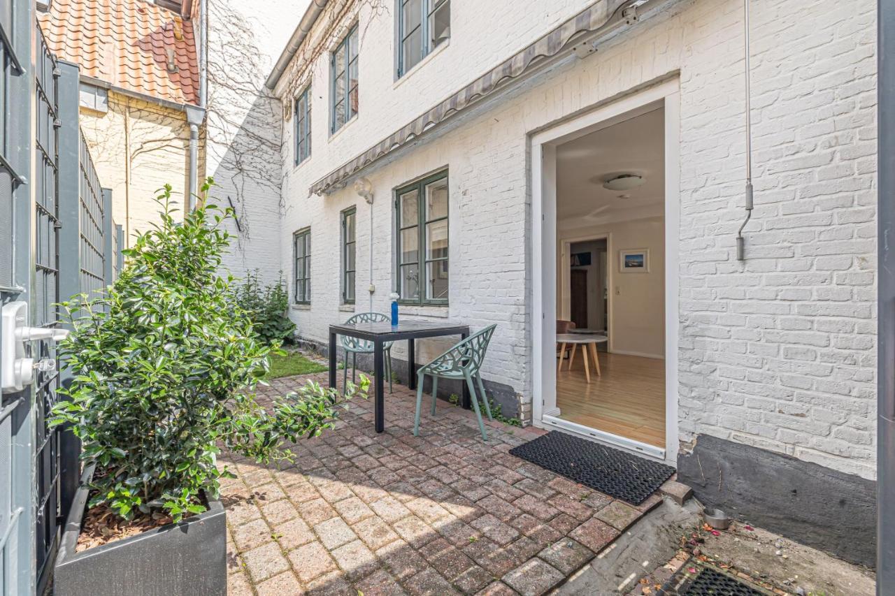 Fewo1846 - Gerty Molzen - Komfortable 2-Zimmer-Wohnung Mit Terrasse Im Stadtzentrum Flensburg Exterior photo